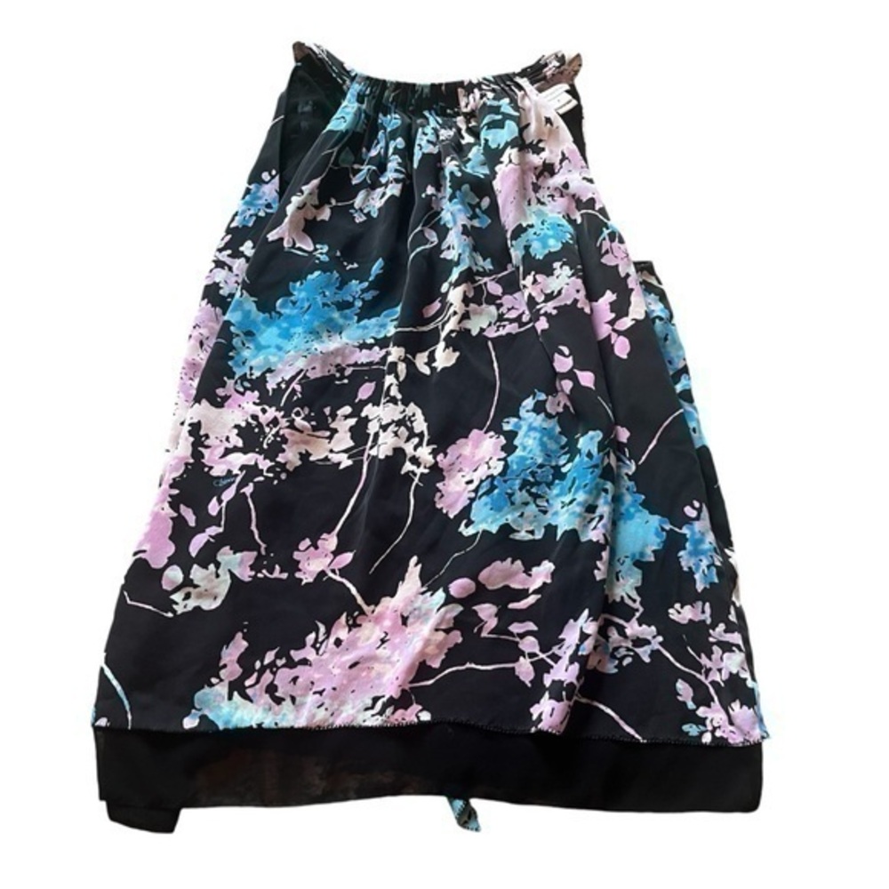 Floral Diane Von Furstenberg petite silk blouse